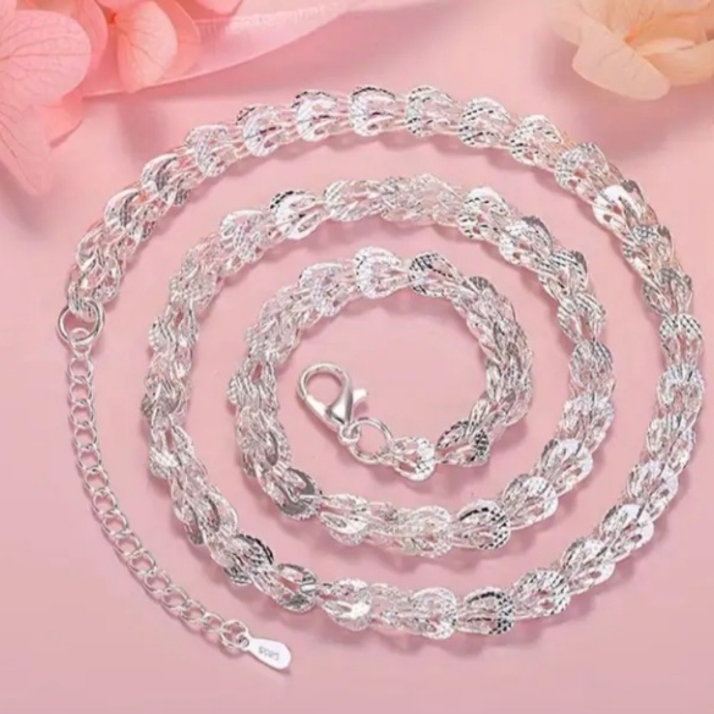 Silver necklace